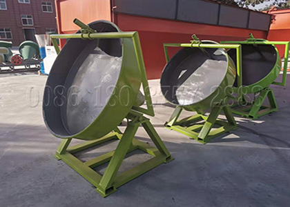 Disc fertilizer pelletizer