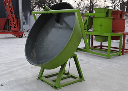 Mini disc npk compound fertilizer granulation equipment