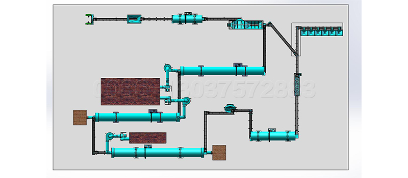 organic compost fertilizer production line